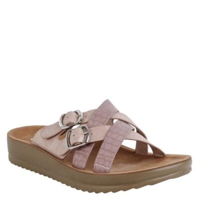 Sandalia New Walk Buckle Pink