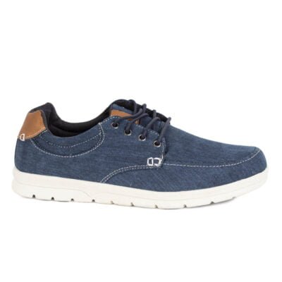 Zapatilla New Walk Azul Costuras