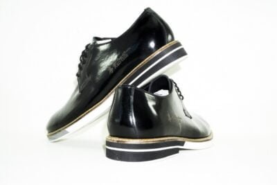 Zapato Polo Club Negro Charol - Imagen 4