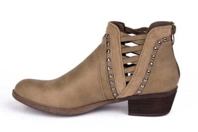 Botín Verazzi Tachas khaki - Imagen 4