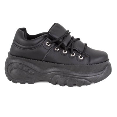 Zapatilla Kanna & Co Plataforma Black