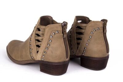 Botín Verazzi Tachas khaki - Imagen 3
