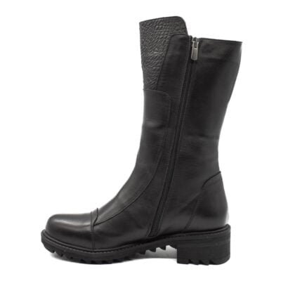 Bota Exs Alcántara Negra - Imagen 2