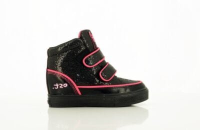 Zapatilla Ost. Spring Negra Brillante