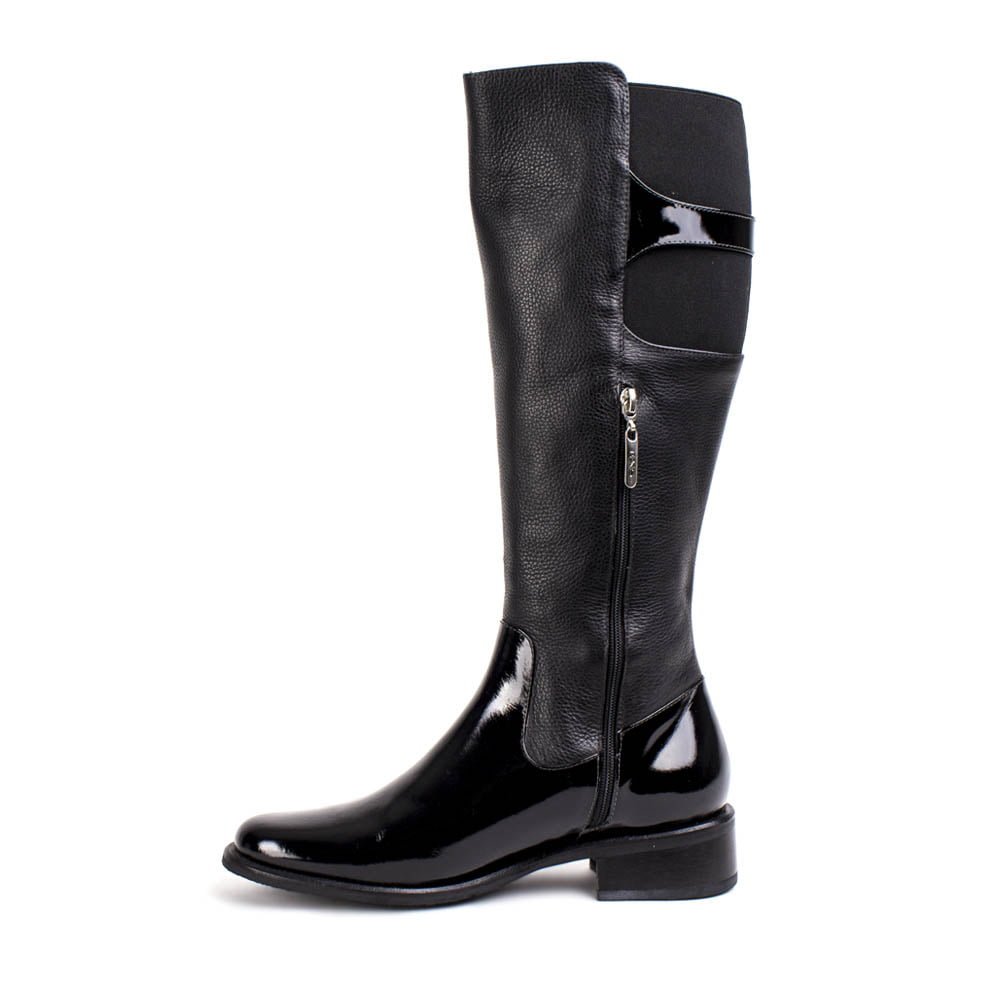 Bota Exs Texturas Negra 2 Bota Exs Texturas Negra - Botas en Elige Tu Número