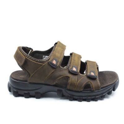 Sandalia New Walk Cuero Brown