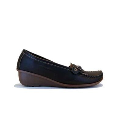 Mocasín Exs Cuero Black