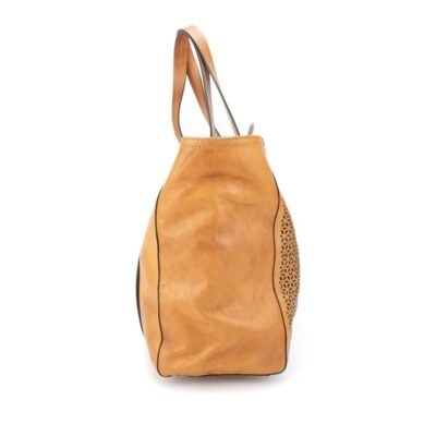 Bolso Pikolinos Camel Cuero - Imagen 3