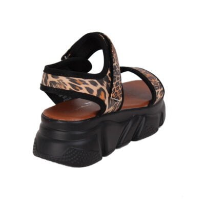 Sandalia Agua de Coco Print Black