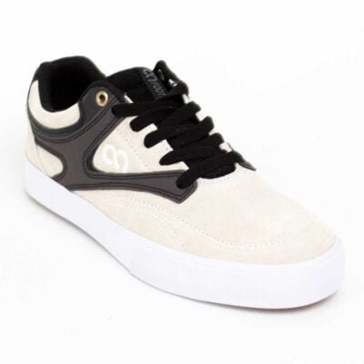 Zapatilla Anthology Cuero Blanca Negra