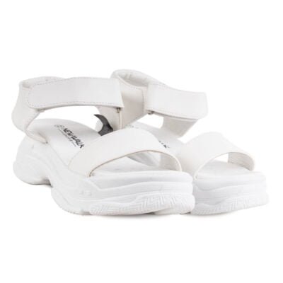 Sandalia New Walk Chunky White - Imagen 4