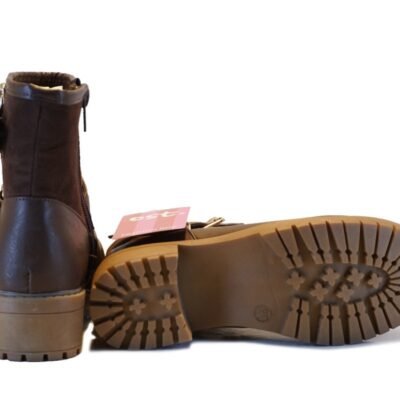 Botín Ost. Spring Brown Cuero