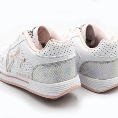 Zapatilla New Walk Ruedas Blanca