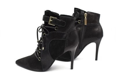 Botín Versace 1969 Negro - Imagen 2