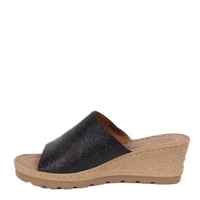 Sandalia New Walk Texturas Black