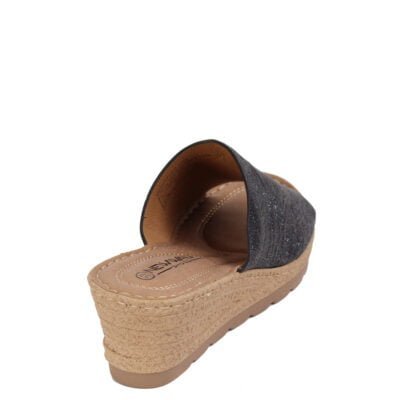 Sandalia New Walk Texturas Black