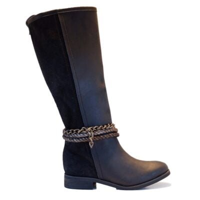 Bota Exs Cuero Black