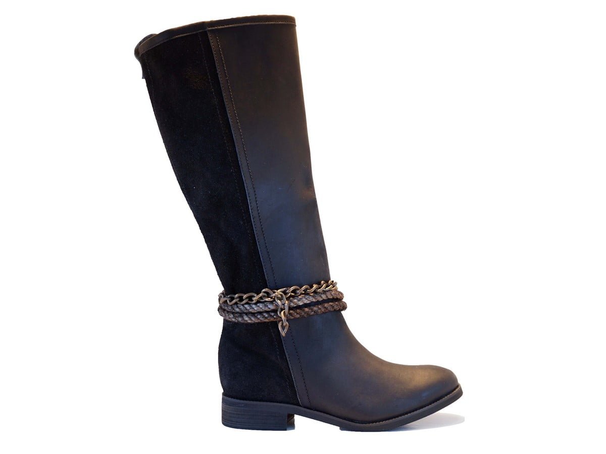 Bota Exs Cuero Black 1 Bota Exs Cuero Black