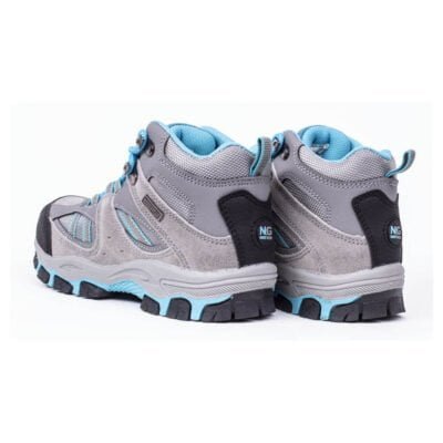 Botín Nat Geo Kids Gris y Celeste Waterproof - Imagen 4
