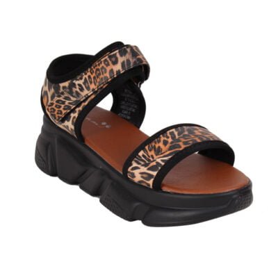 Sandalia Agua de Coco Print Black