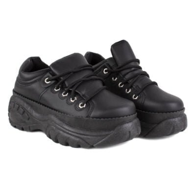Zapatilla Kanna & Co Plataforma Black 9 Zapatilla Kanna & Co Plataforma Black