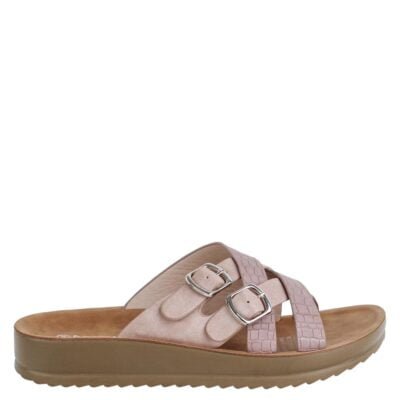 Sandalia New Walk Buckle Pink