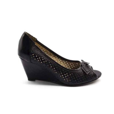 Zapato Exs Cuero Negro
