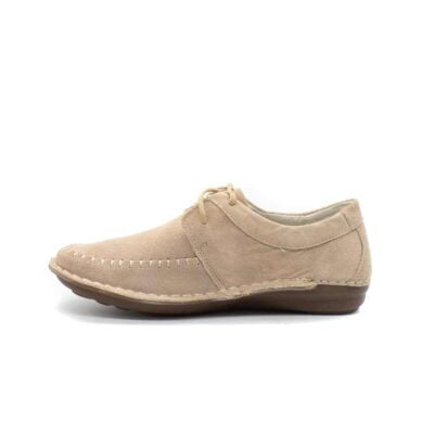 Zapato Nat Geo Cuero Beige