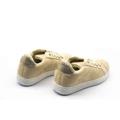 Zapatilla Verazzi Beige Shine - Imagen 4