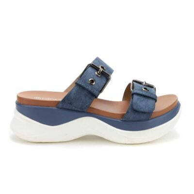 Sandalia Mujer New Walk Cook Azul