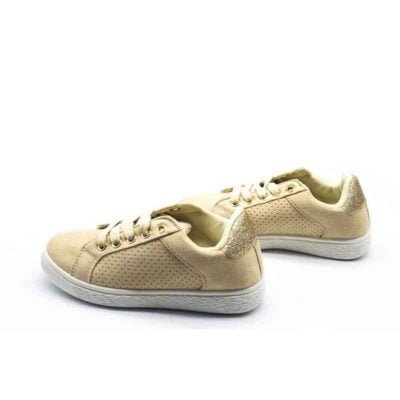 Zapatilla Verazzi Beige Shine - Imagen 3