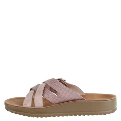 Sandalia New Walk Buckle Pink