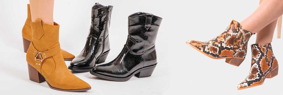 botines mujer