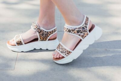 Sandalia Agua de Coco Print White
