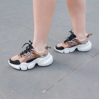 Zapatilla New Walk Cebra Coffee 6 Zapatilla New Walk Cebra Coffee