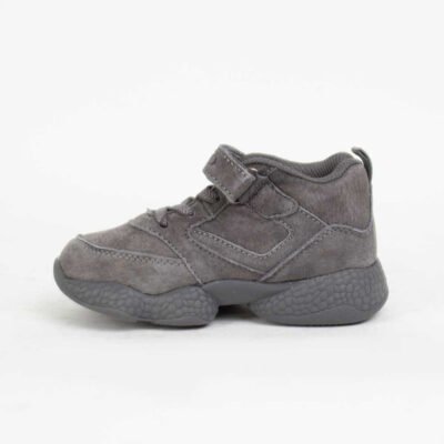Zapatilla Nat Geo Kids Cuero Gris