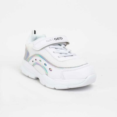 Zapatilla Nat Geo Kids Shine Blanco 5 Zapatilla Nat Geo Kids Shine Blanco