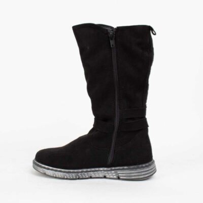 Bota Nat Geo Kids Microfibra Negro