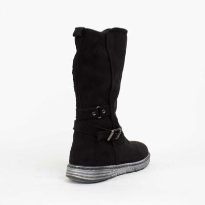Bota Nat Geo Kids Microfibra Negro