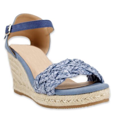 Sandalia New Walk Casual Yute Azul