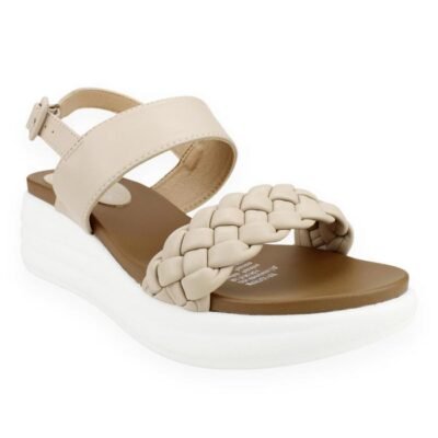 Sandalia New Walk Beige