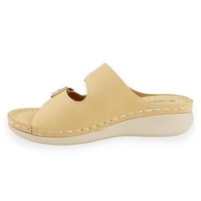 Sandalia New Walk Confort Beige