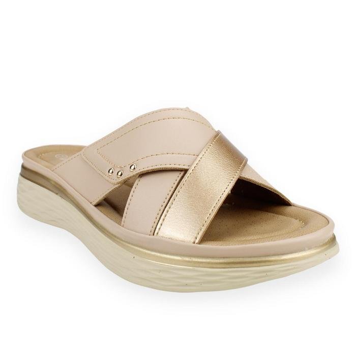 Sandalia New Walk Nude 2 Sandalia New Walk Nude