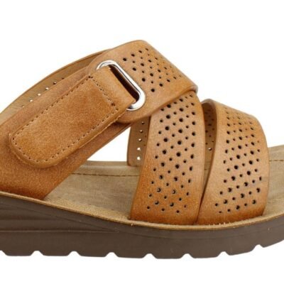 Sandalia New Walk Slip On Café