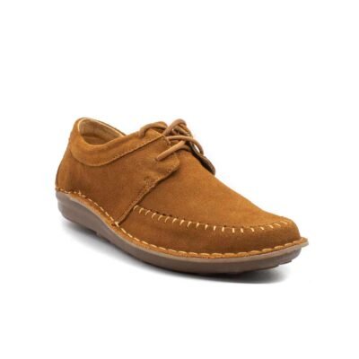 Zapato Nat Geo Cuero Camel