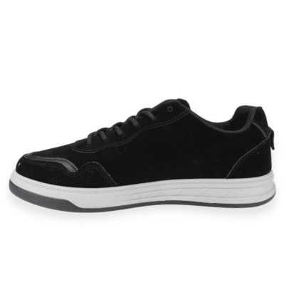 Zapatilla New Walk Casual Rayas Negra