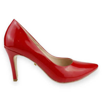 Zapato Exs Formal Charol Rojo