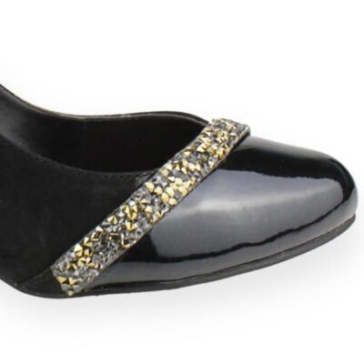 Zapato Exs Fiesta Gamuza Negro