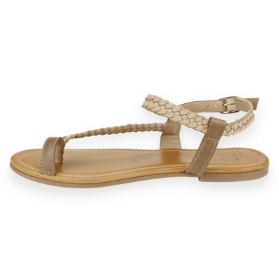Sandalia Exs Emi Cuero Beige