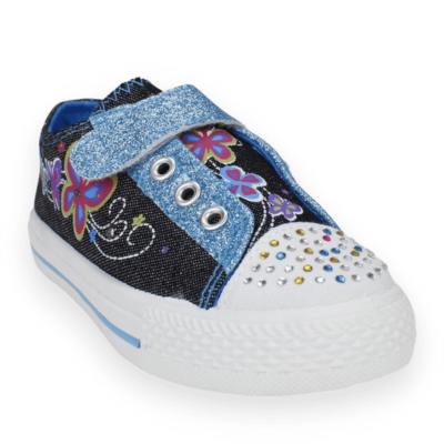 Zapatilla Verazzi Mariposas Azul